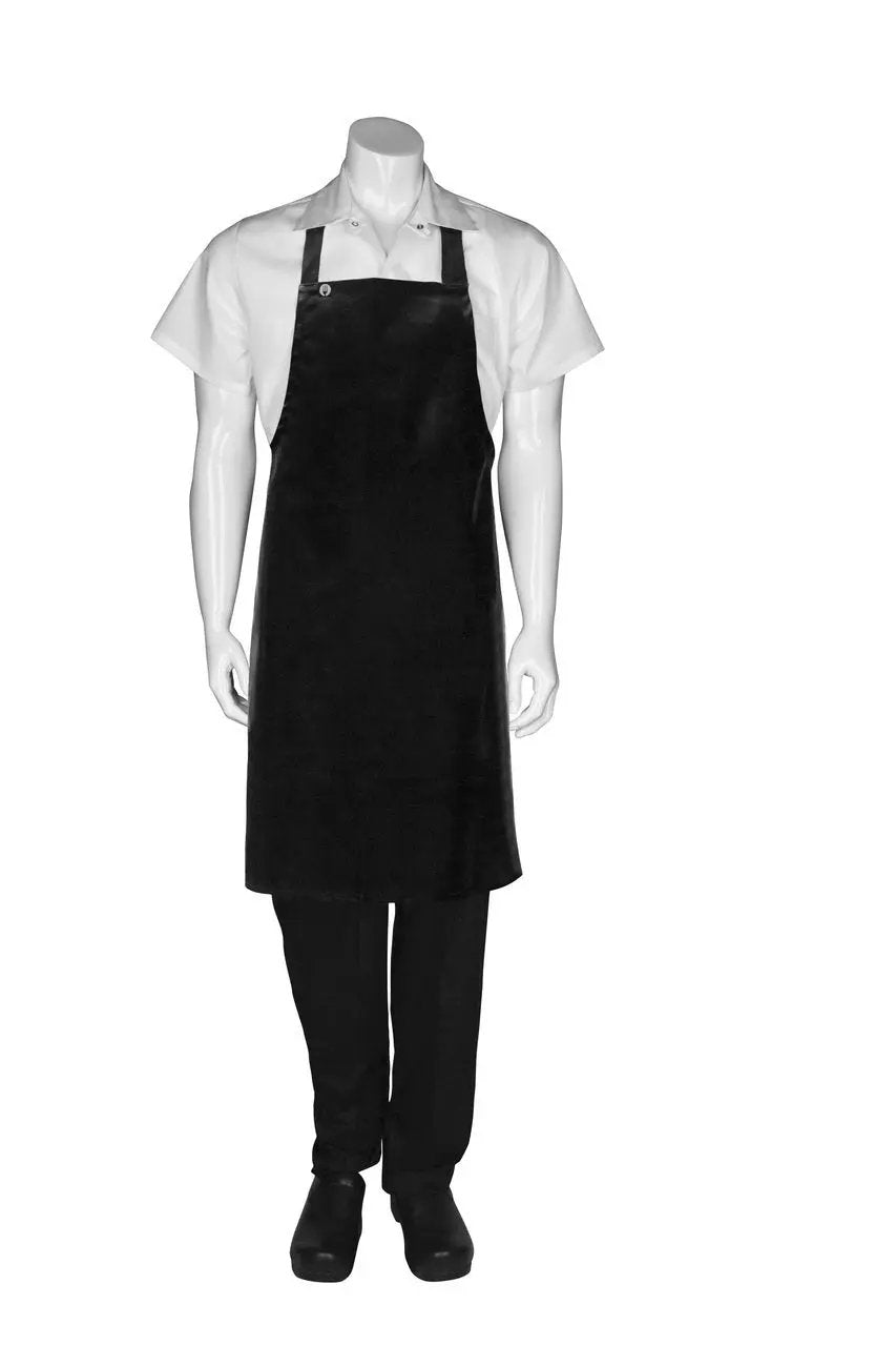 Pvc Short Apron - Black Chef Works
