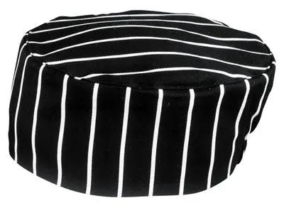 Black Chalk Stripe Beanie Chef Works