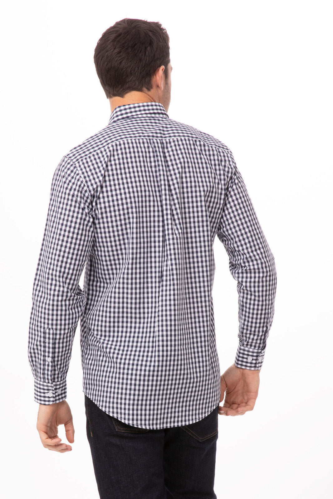 Gingham Men's Dress Shirt