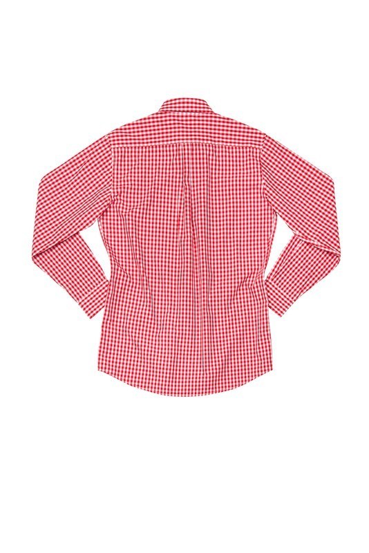 Gingham Men's Dress Shirt