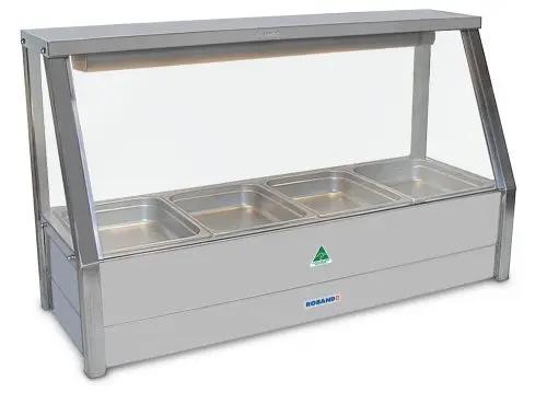 Roband Food Bar - Single Row - C/W Roller Doors Roband
