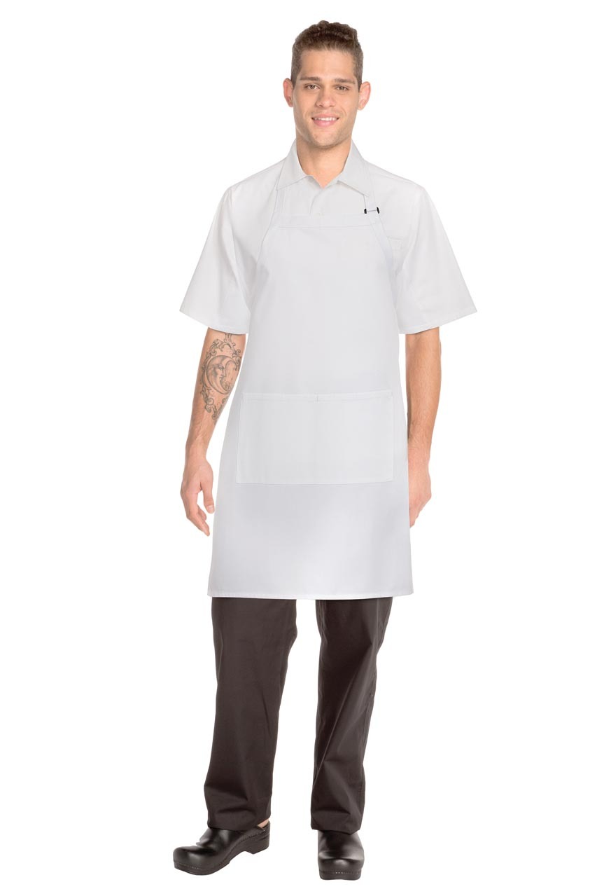 Bib Apron - White