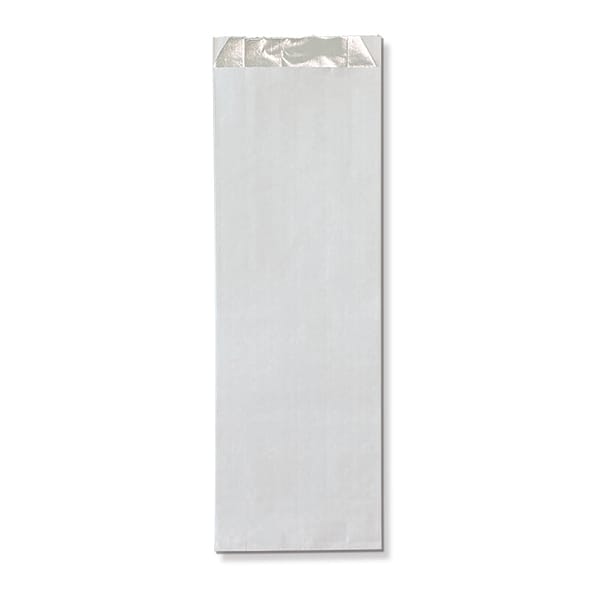 White Foil Kebab Bag unprinted 250pc/pk Pac trading