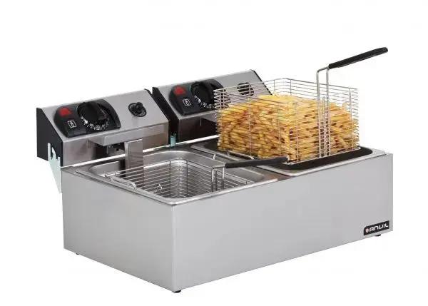 Anvil Deep Fryer Double Pan - FFA0002 I.C.E