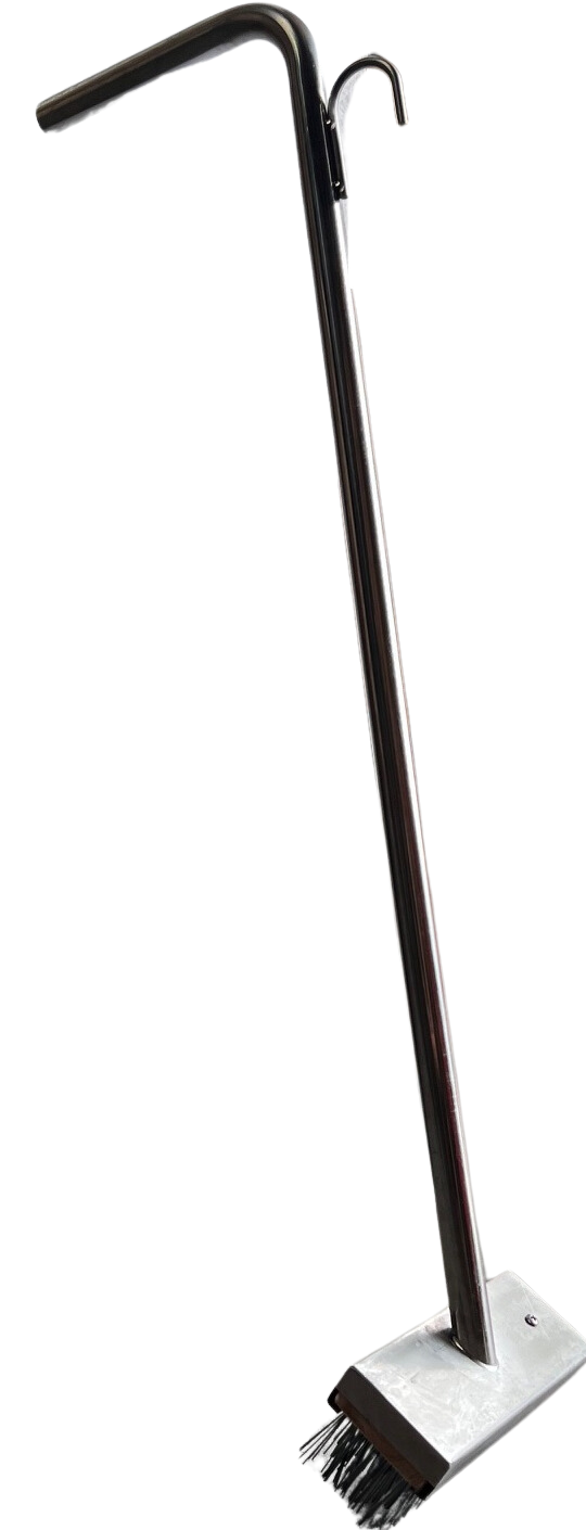 Stainless Steel Hangle Wire Brush Grill Scraper-GBP0001 I.C.E