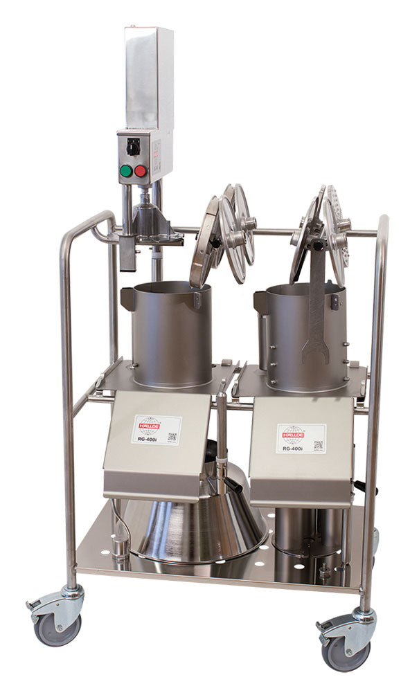 Accessories Trolley, Stainless Steel, with lockable wheels. - HA3208 Roband