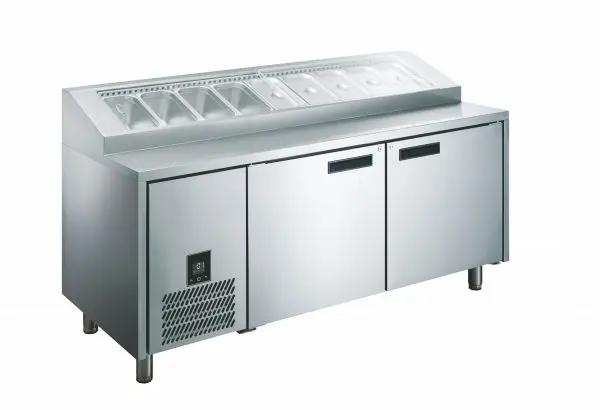 Glacian Pizza Prep Fridge 2 Door - HPB1815 I.C.E