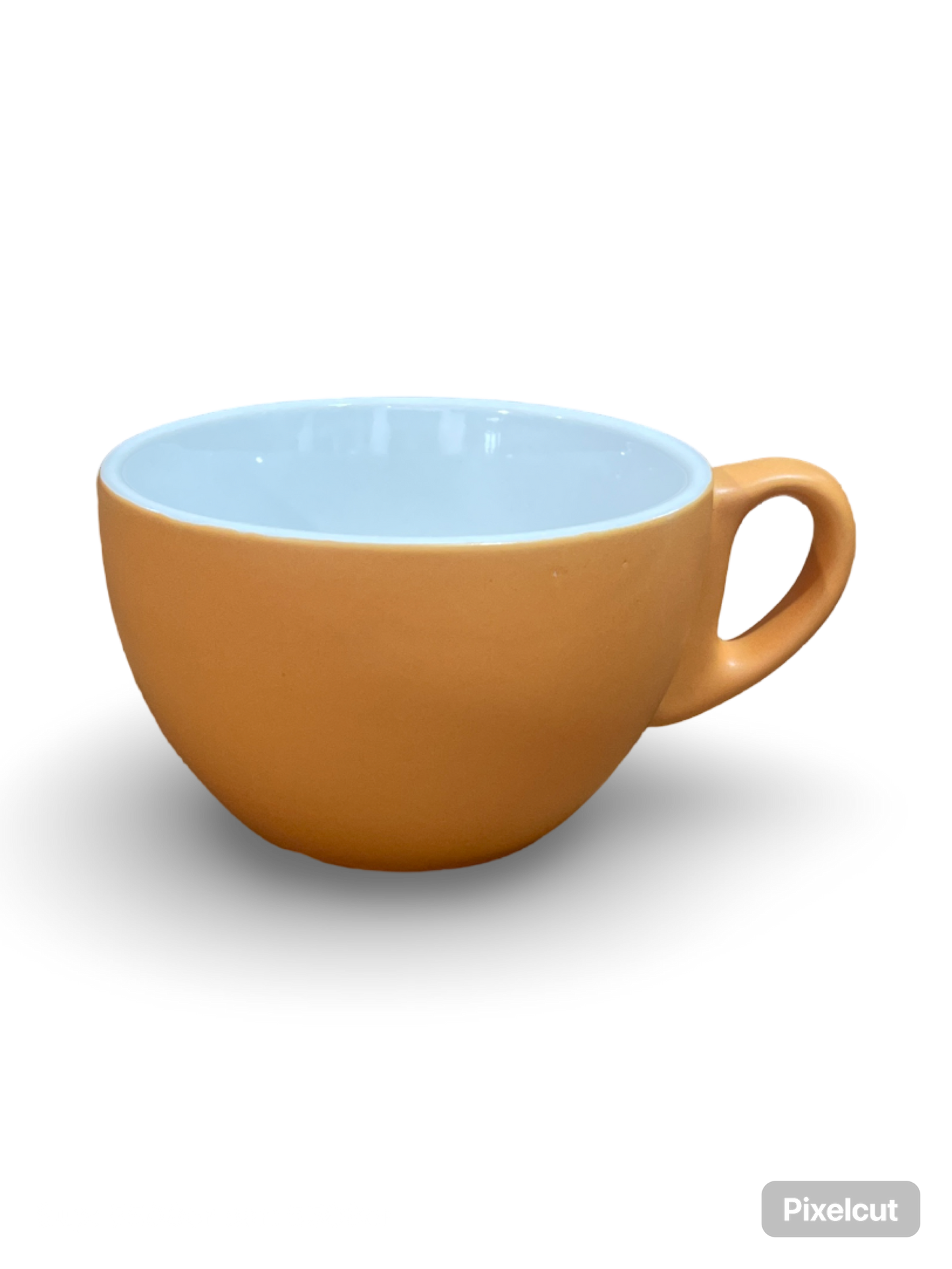 220ML MATTE ORANGE CUP LONGFINE HOSPITALITY SUPPLIES