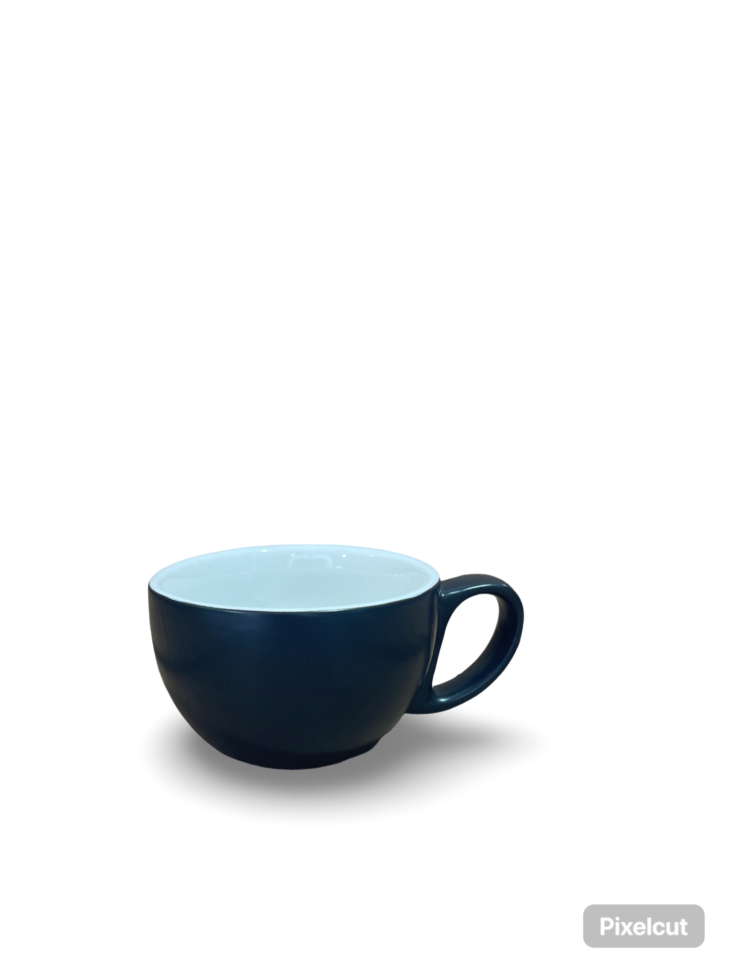 220ML MATTE BLACK CUP LONGFINE HOSPITALITY SUPPLIES