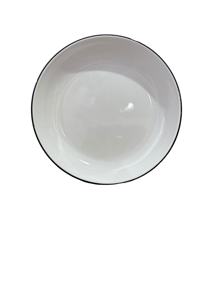 BLUE-9" RICE PLATE