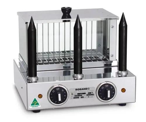 Roband Hot Dog Unit - 3 Teflon Spikes Roband