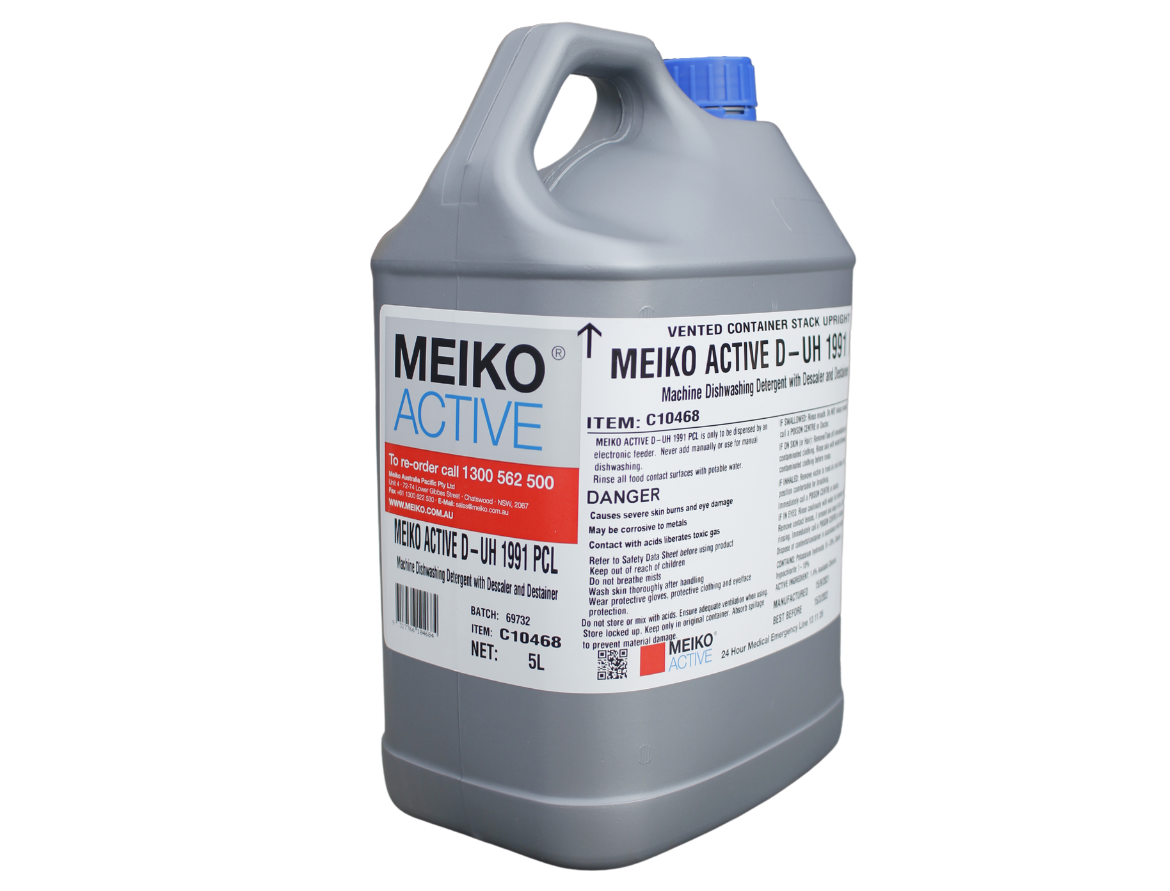 MEIKO ACTIVE D-UH 1991 PCL-2 x 5litres Meiko