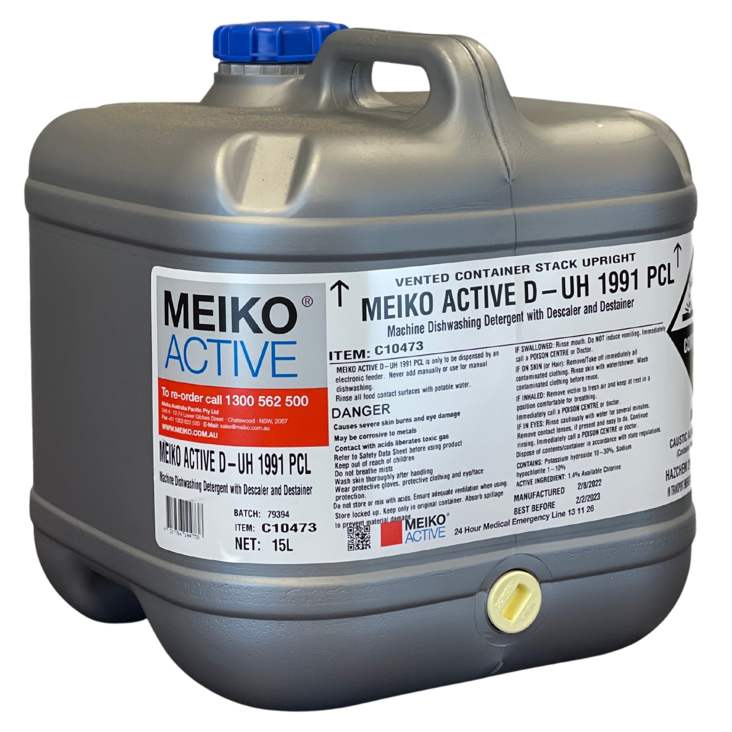 MEIKO ACTIVE D-UH 1991 PCL-15litres Meiko