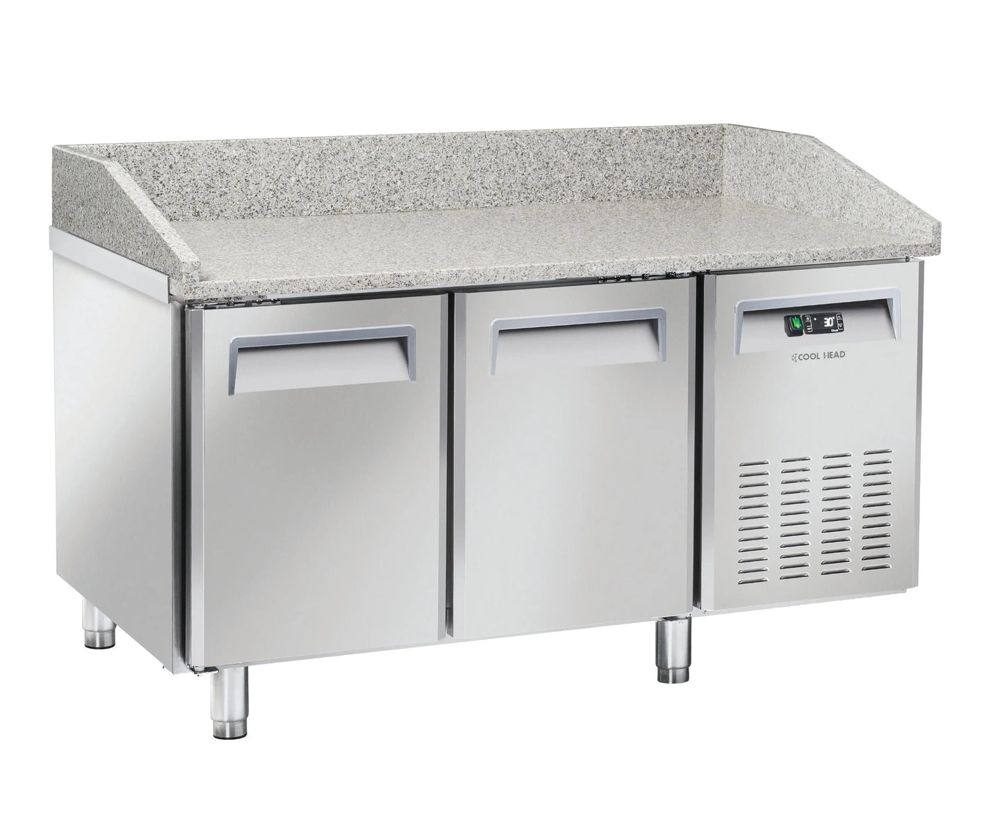 Saltas Marble Top Pizza Fridge 2 Door - MPB0020 I.C.E