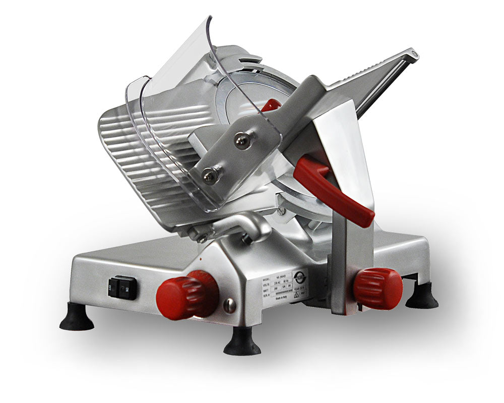 NOAW Manual Gravity Feed Slicers -
Heavy Duty, 250mm blade - NS250HD Roband