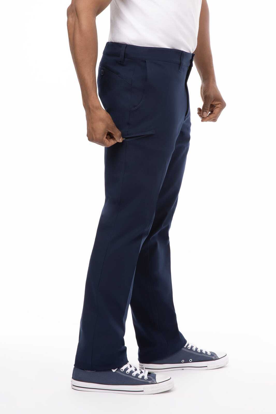Chino Men's Stretch Pants - Navy Chef Works