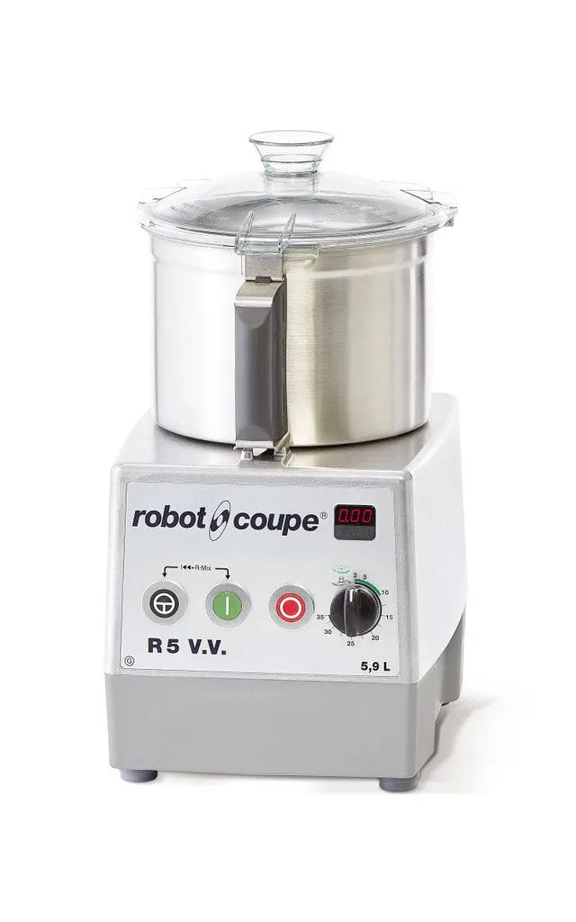 Robot Coupe R5 V.V. - 5.5L Variable Speed Cutter Mixer Robot Coupe