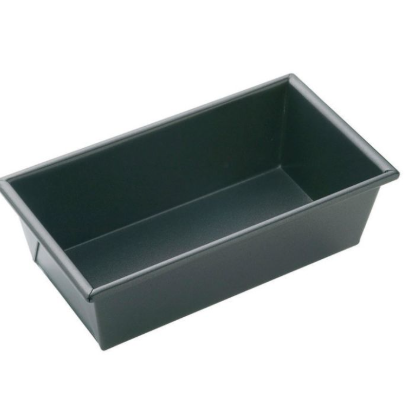 MasterPro Non-Stick Box Sided Loaf Pan Black 16.5x10.5x7cm