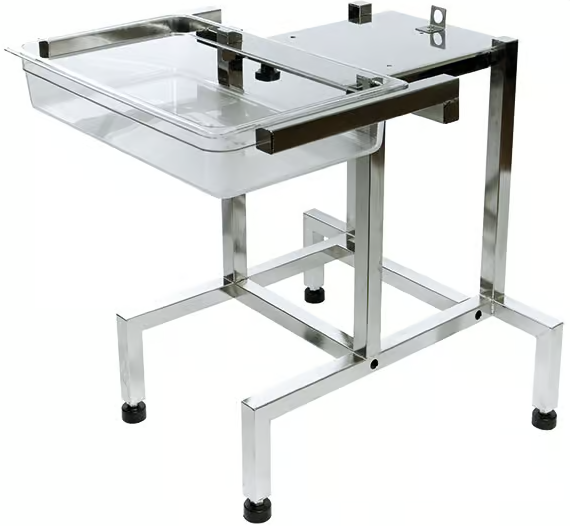 Machine Table, Stainless Steel fits full gastronorm container - HA25270 Roband