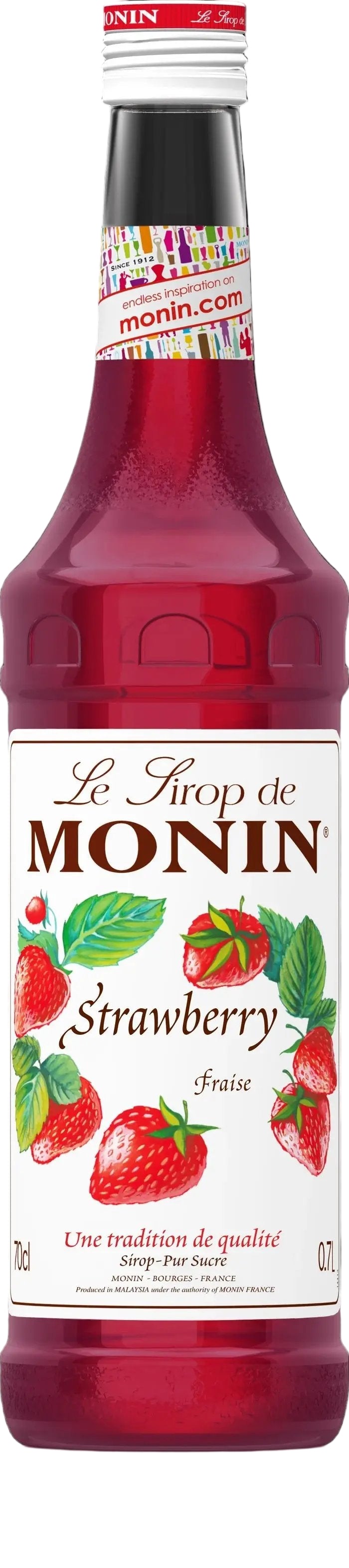 Monin Strawberry Syrup Stuart Alexander