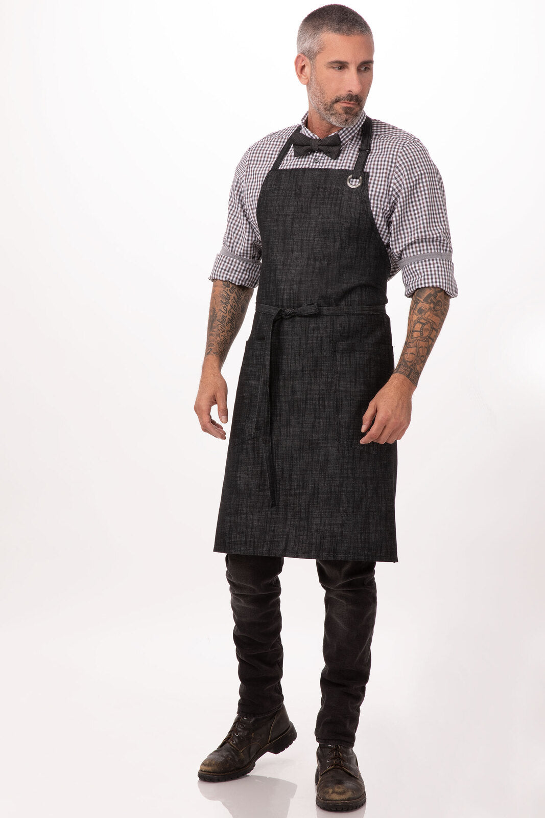 Crosshatch Bow Tie