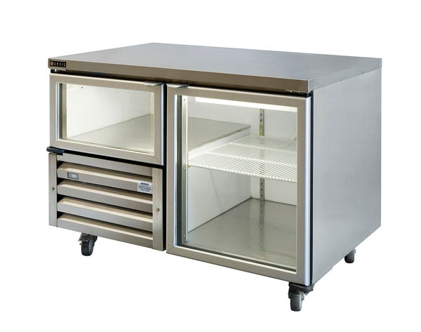 Glass Under Bar 1 1/2 Doors
