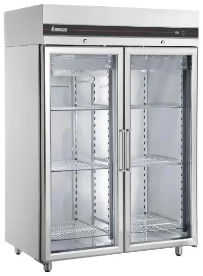 Inomak Double Door Upright Glass Fridge 1432L - UFI1140G I.C.E