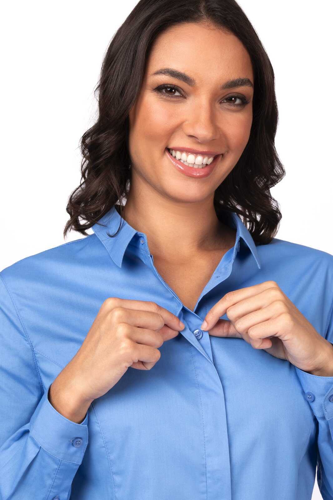 Premium Formal Women's Dress Shirt Chef Works