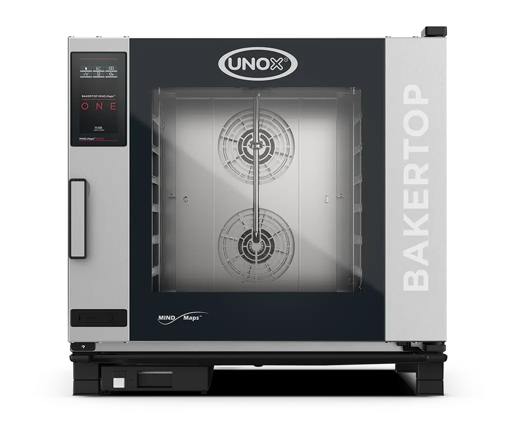 Unox BAKERTOP MIND.Maps ONE – 600x400 Electric Combi Oven Steamer (4, 6 or 10 Tray) Unox