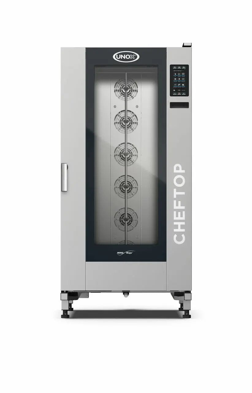 Unox XEVL-2021-YPLS CHEFTOP MIND.Maps Electric Combi Oven Hinged Right (Left Hand Door) Unox