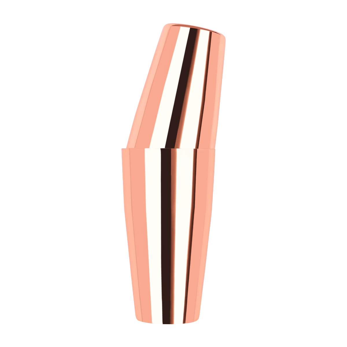 Z0172 Zanzi Toby Boston Cocktail Shaker Set 500/800ml Rose Gold Tomkin Australia Hospitality Supplies