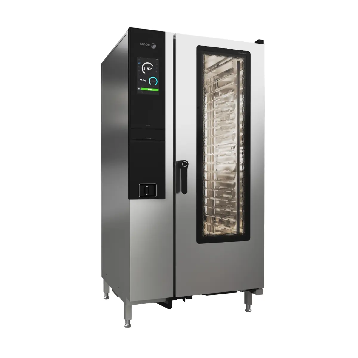 Fagor Ikore 20 Tray Advanced Boiler Gas Combi Oven - APW-201GRLWS FED