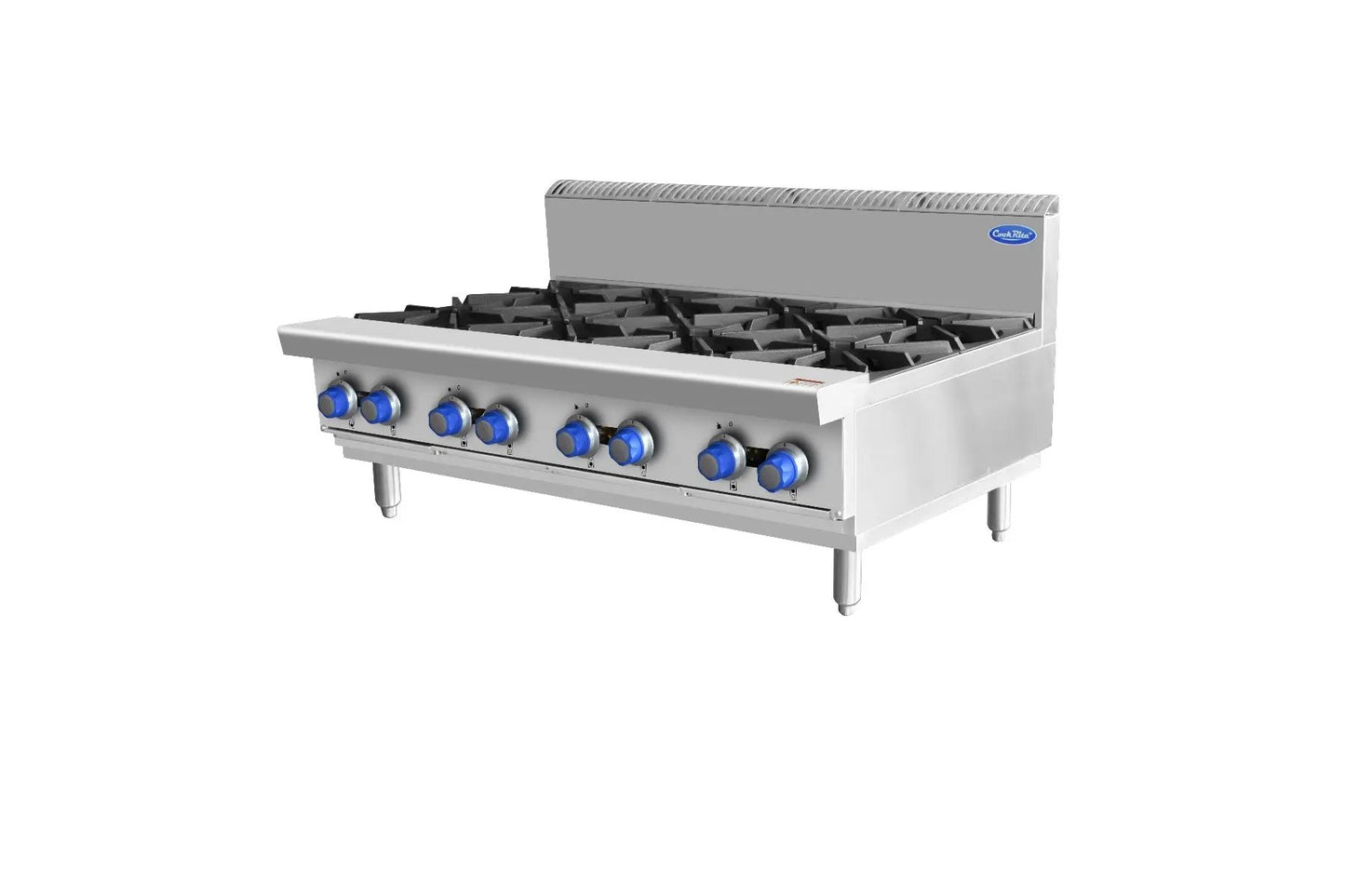 Product image of CookRite AT80G8B-C-LPG Open 8 Burner Cook Tops Lpg