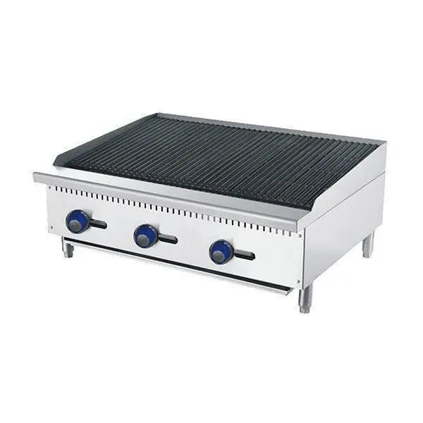 Product image of CookRite ATCB-36-NG 910mm Char Rock Broiler W910 X D700 X H385