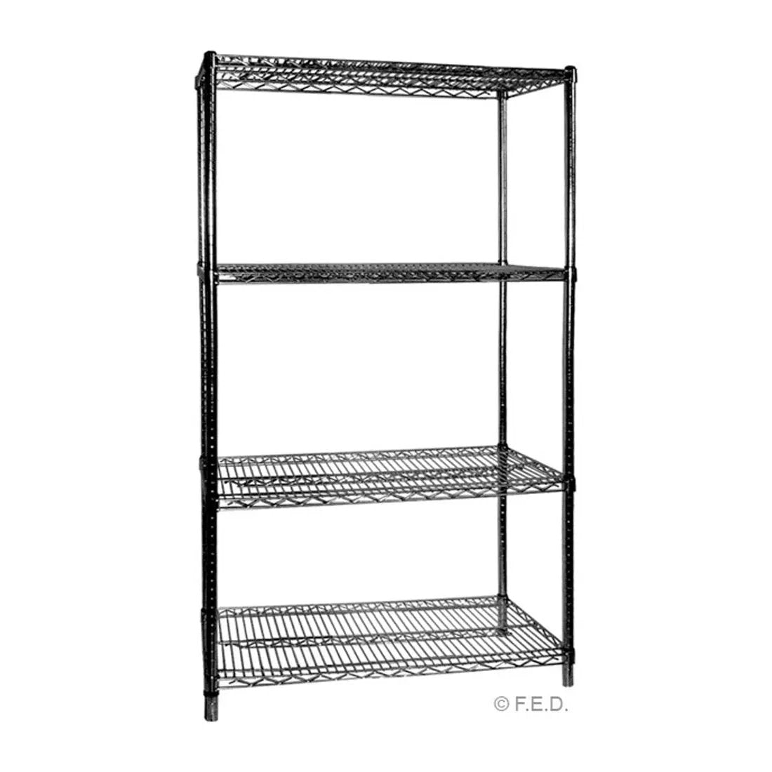 B24/24 Four Tier Shelving - 610 mm deep x 1880 high x 610 width FED