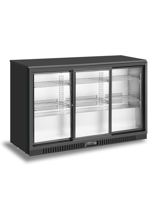 3 sliding doors back bar cooler SIMCO
