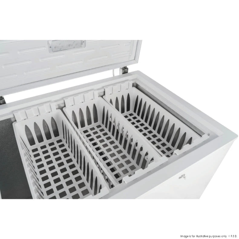Thermaster 750L Chest Freezer with Stainless Steel Lid - BD750F FED
