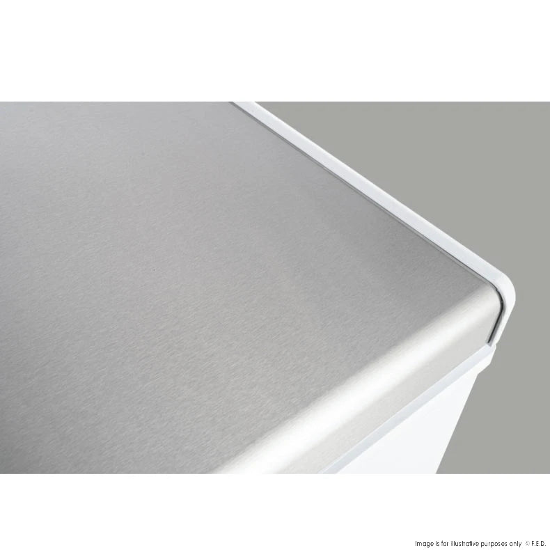 Thermaster 600L Chest Freezer with Stainless Steel Lid - BD600F FED