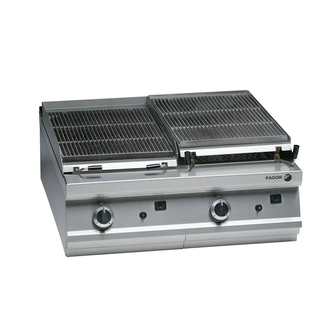 Fagor 900 series natural gas 2 grid grill BG9-10 FED
