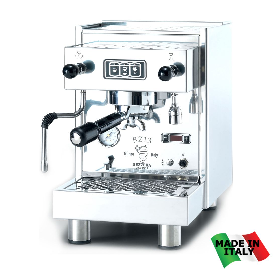 BZ13DEPID Bezzera 1 Group Semi-Professional Espresso Coffee Machine FED