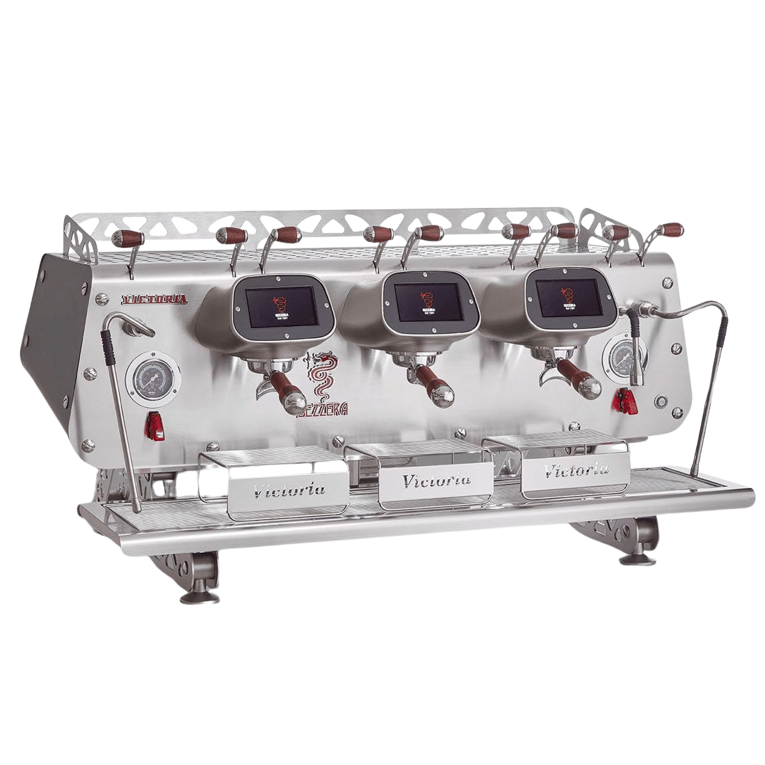 Bezzera VICTORIA Black 3-Group Professional Espresso Machine - BZVICTORIA3B FED