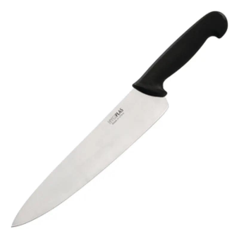 Hygiplas Black Cooks Knife 25Cm Uropa