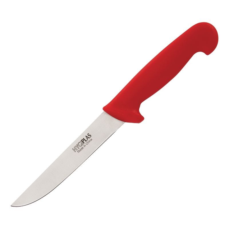 Hygiplas Red Boning Knife 15Cm