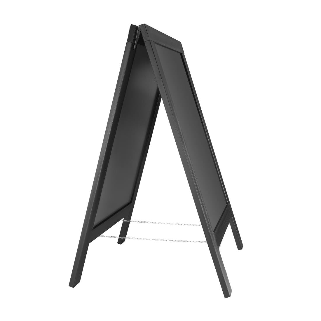 Olympia Pavement Board Black Wooden Frame - 700x1200mm