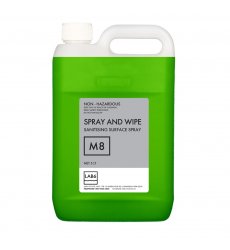 SPRAY & WIPE ANTIBACT 5 LTR Lab 6