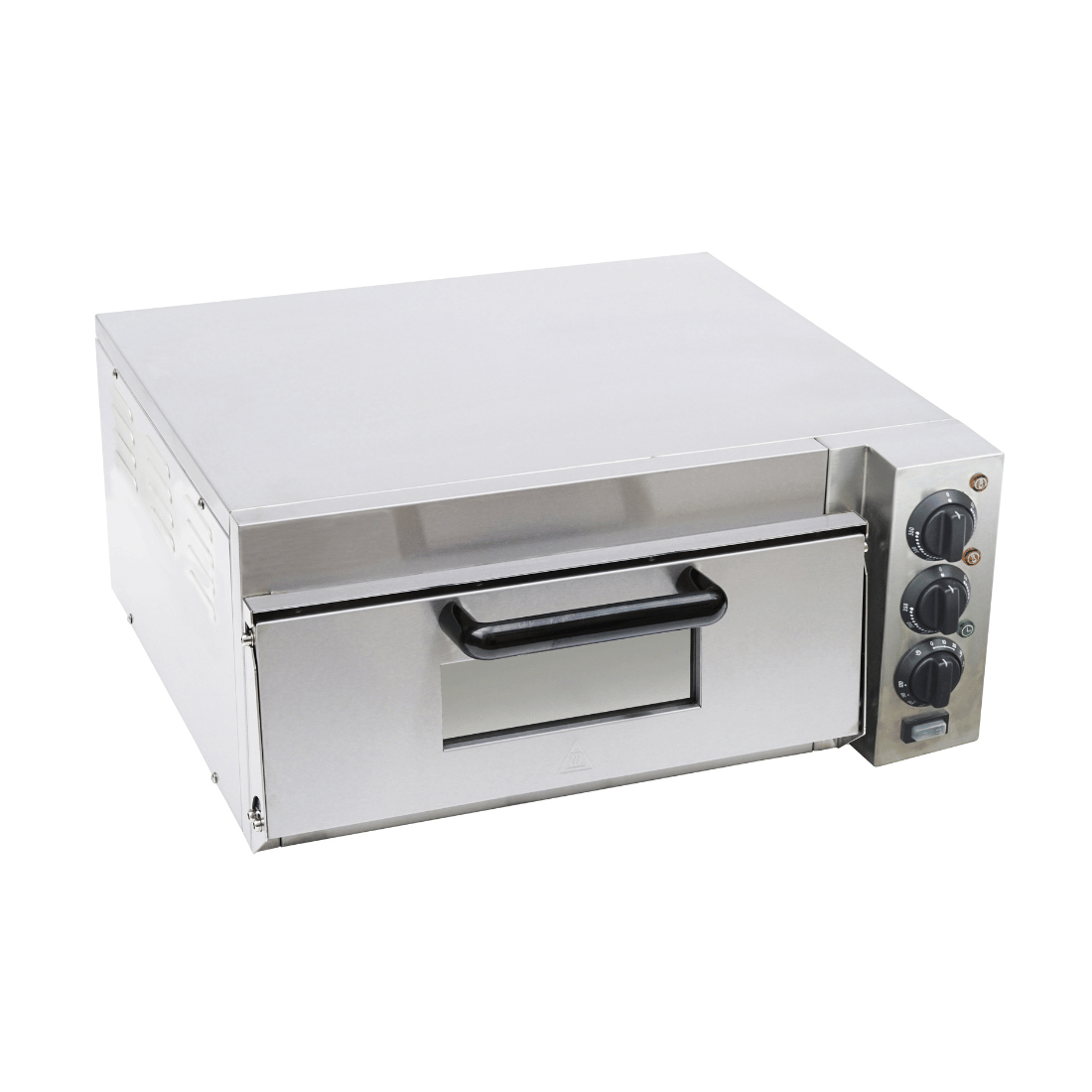 BakerMax Compact Countertop Single Deck Electric Pizza Oven - EP-1T FED