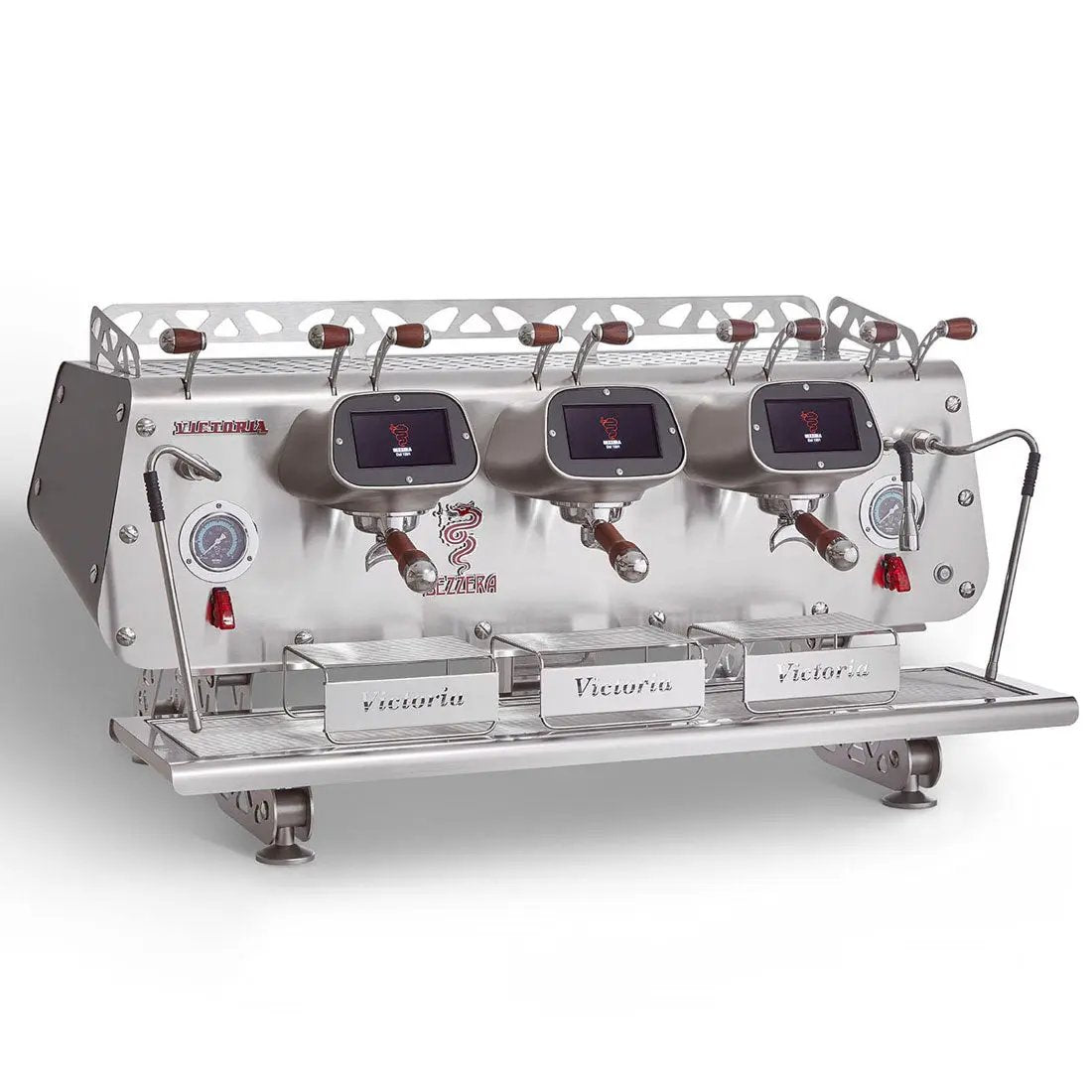 Bezzera VICTORIA White 2-Group Professional Espresso Machine - BZVICTORIA2W FED