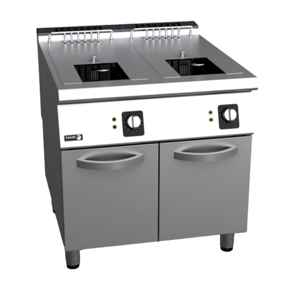 Fagor Kore 900 Electric Fryer with 2x21L Tank and 4 Baskets F-E9221 FED