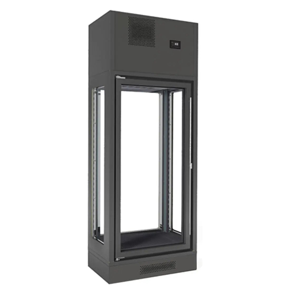 Fagor Single Zone 1 Door Black Wall-Mounted Wine Cellar FWC-2301-1WB FED