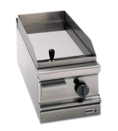 Fagor 700 series LPG chrome 1 zone fry top with thermostatic control FTG-C7-05LLPG FED